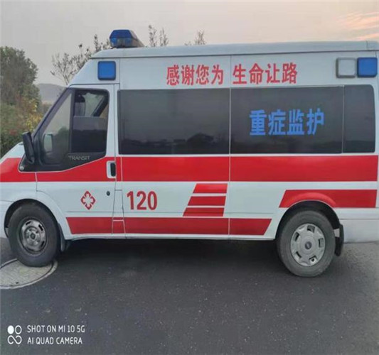 墨玉救护车出租服务案例3
